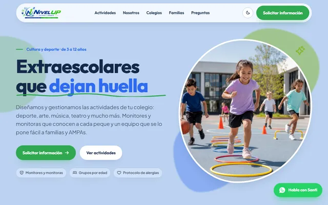 Web de Nivel Up